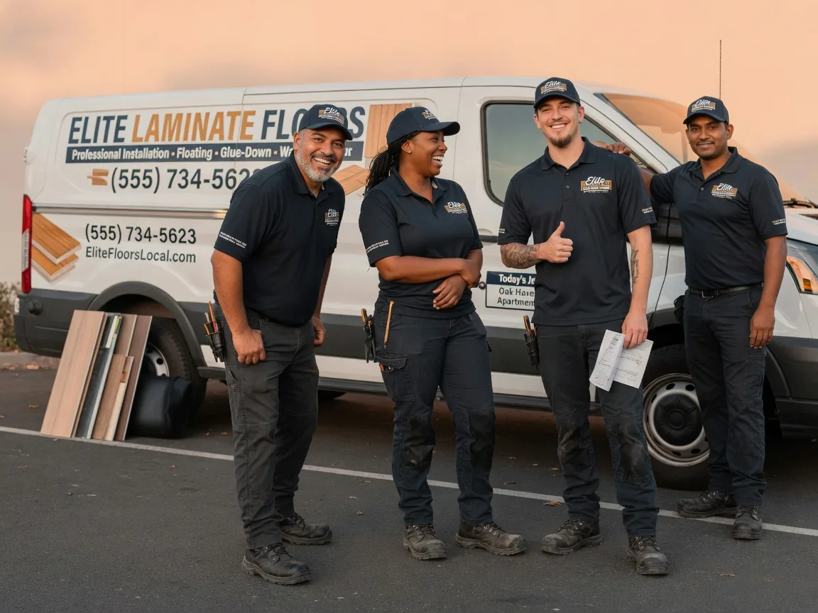 Laminate flooring installation company in Lone Tree, IA